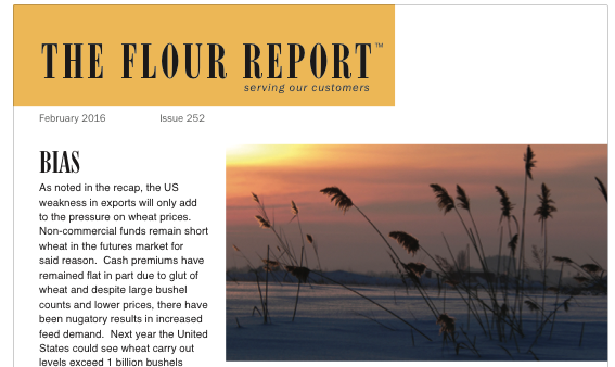 February 2016 flour.com The Flour Report